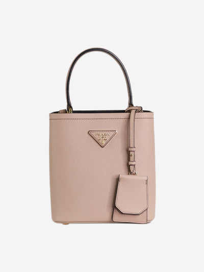 Powder pink small Panier top handle bag Top Handle Bags Prada 