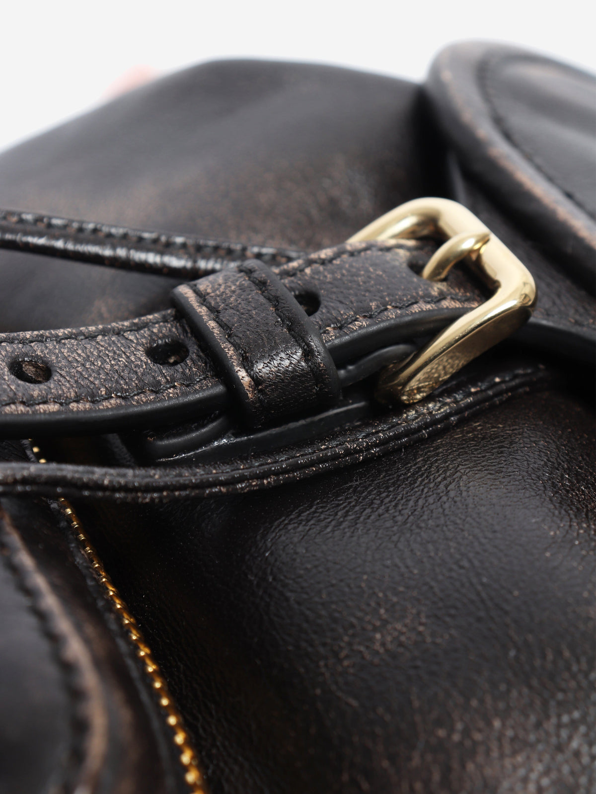 Coffee leather mini backpack Backpacks Miu Miu 