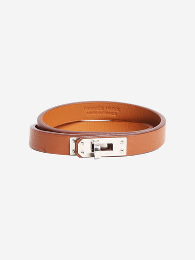 Gold mini Kelly Double Tour bracelet Bracelets Hermes 