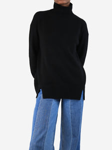 Vince Black turtleneck cashmere jumper - size XS