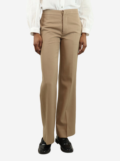 Camel wool trousers - size UK 6 Trousers Marni 