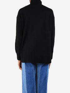 Vince Black turtleneck cashmere jumper - size XS