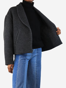 Isabel Marant Etoile Anthracite Lanna coat - size UK 6