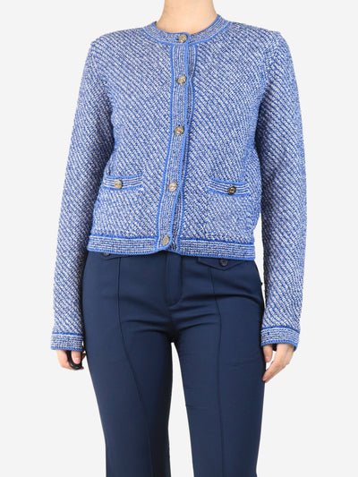 Blue and white knit cardigan - size S Knitwear Gucci 