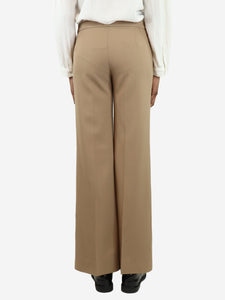 Marni Camel wool trousers - size UK 6