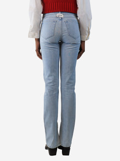 Blue lightwash denim jeans - size UK 6 Trousers Ganni 