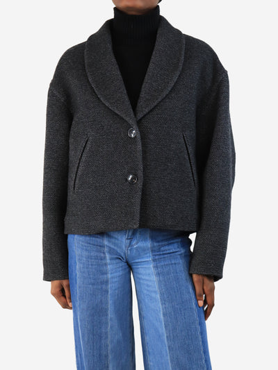 Anthracite Lanna coat - size UK 6