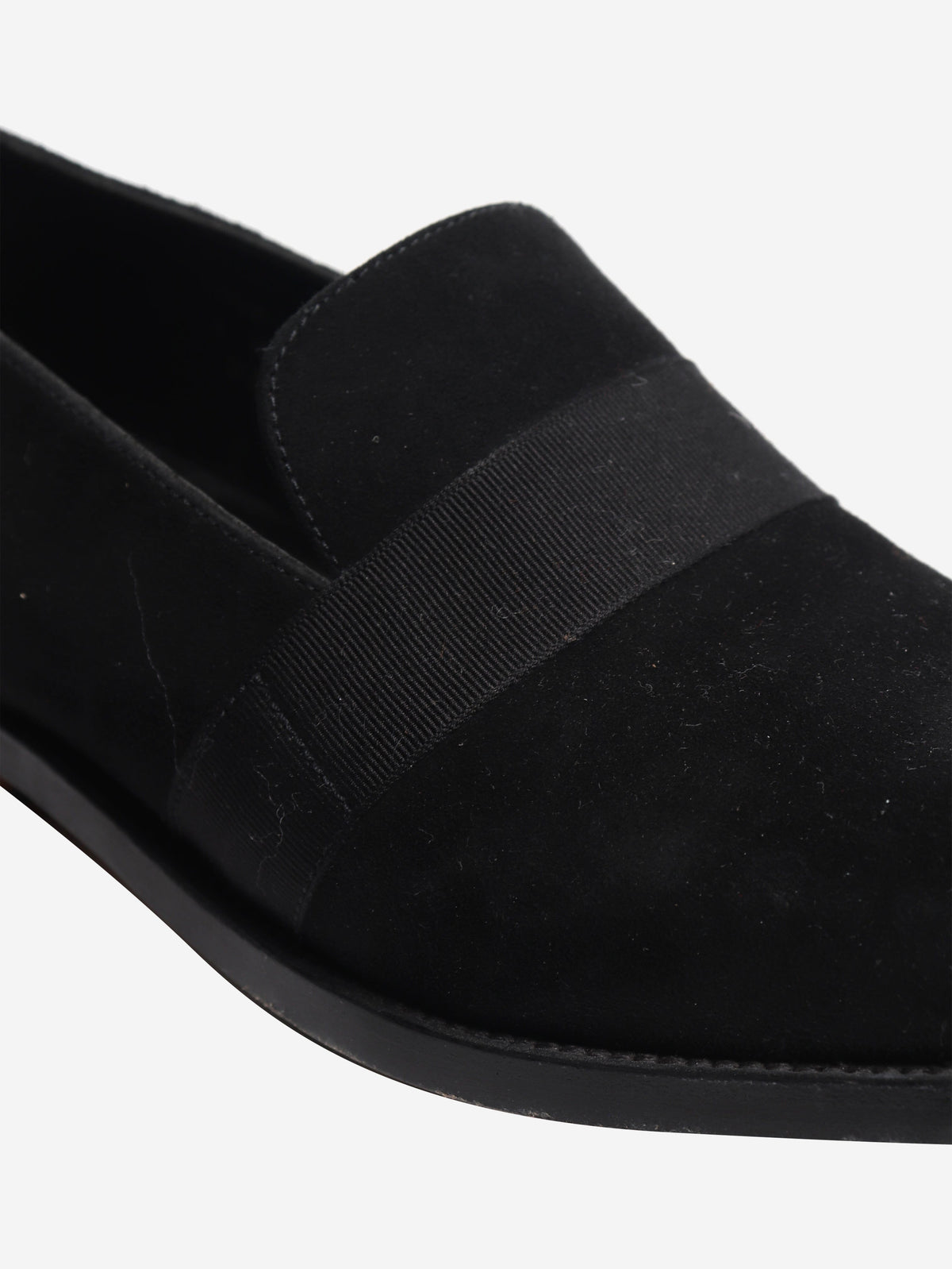 Black suede loafers - size EU 36 Flat Shoes JM Weston 