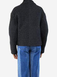 Isabel Marant Etoile Anthracite Lanna coat - size UK 6