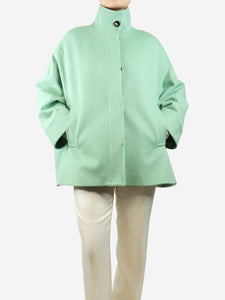 Alberto Biani Mint green wool jacket - size UK 6