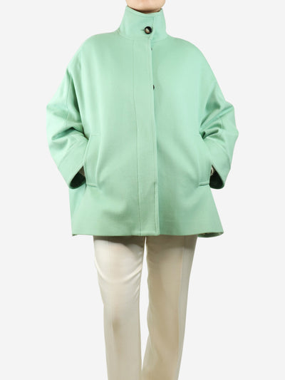 Mint green wool jacket - size UK 6 Coats & Jackets Alberto Biani 