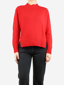 Joseph Red cashmere jumper - size S