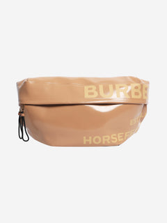 Brown coated horseferry canvas large belt bag Cross-body Bags Burberry 