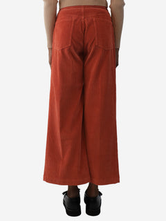 Coral corduroy trousers - size UK 6 Trousers Masscob 