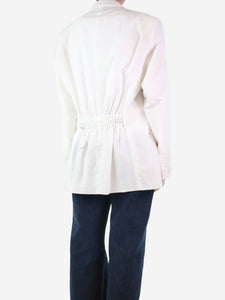 Maison Margiela White nylon jacket - size UK 8