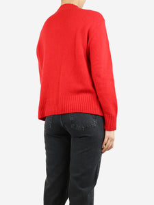 Joseph Red cashmere jumper - size S