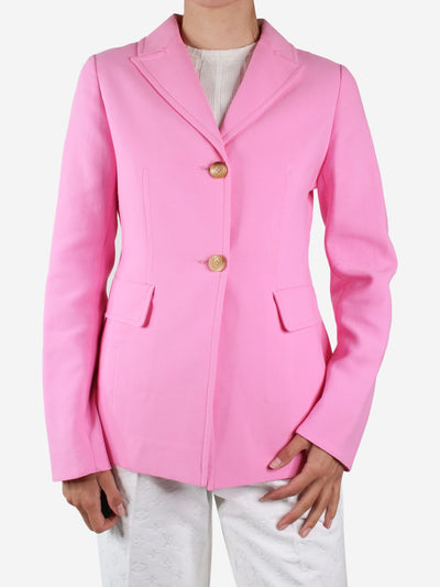 Pink single-breasted blazer - size EU 42 Coats & Jackets Linea A