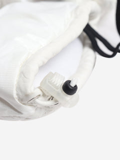 White quilted ski mittens Gloves Bogner 