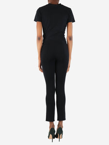 The Row Black stretch trousers - size XS