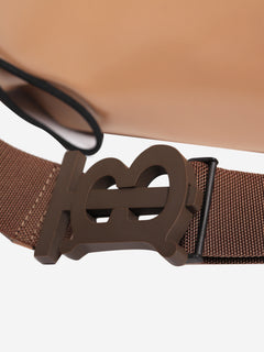 Brown coated horseferry canvas large belt bag Cross-body Bags Burberry 