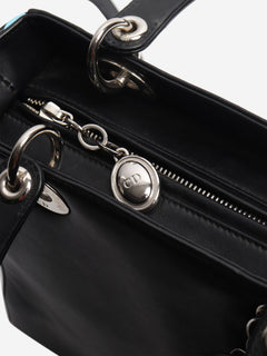 Black and blue floral 2015 Lady Dior bag Bags Dior 