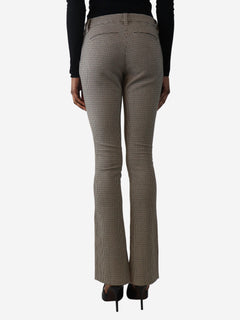 Brown houndstooth trousers - size UK 6 Trousers A.L.C. 