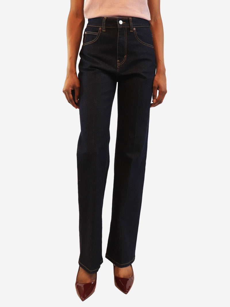 Blue high rise Julia jeans - size UK 8 Denim Victoria Beckham 