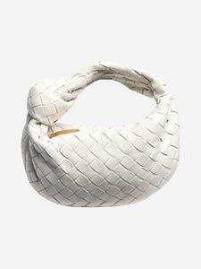 Bottega Veneta White mini Jodie bag