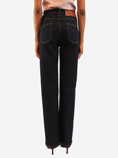 Blue high rise Julia jeans - size UK 8 Denim Victoria Beckham 