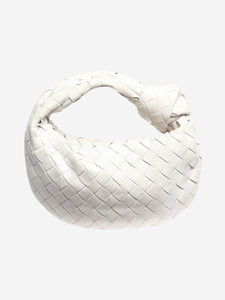 Bottega Veneta White mini Jodie bag
