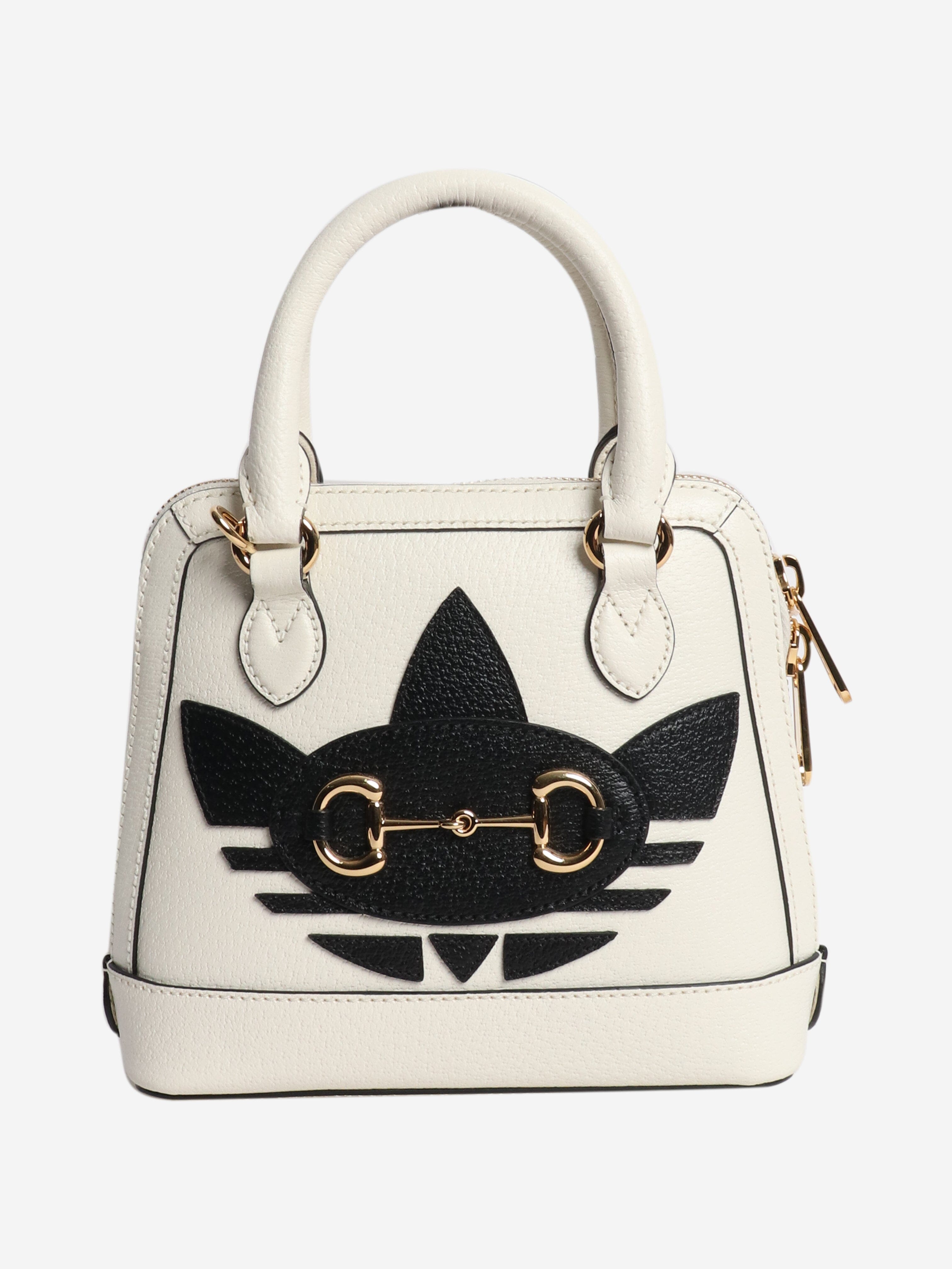 Black and white Horsebit 1955 shoulder bag Shoulder bags Gucci 