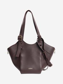 Dark chesnut Hammock flip bag Cross-body bags Loewe 