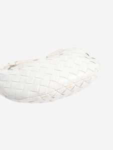Bottega Veneta White mini Jodie bag