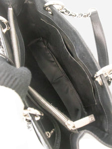 Chanel Black 2014 caviar leather GST bag