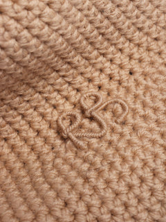 Ruslan Baginskiy beige crochet knit bucket hat - view 4