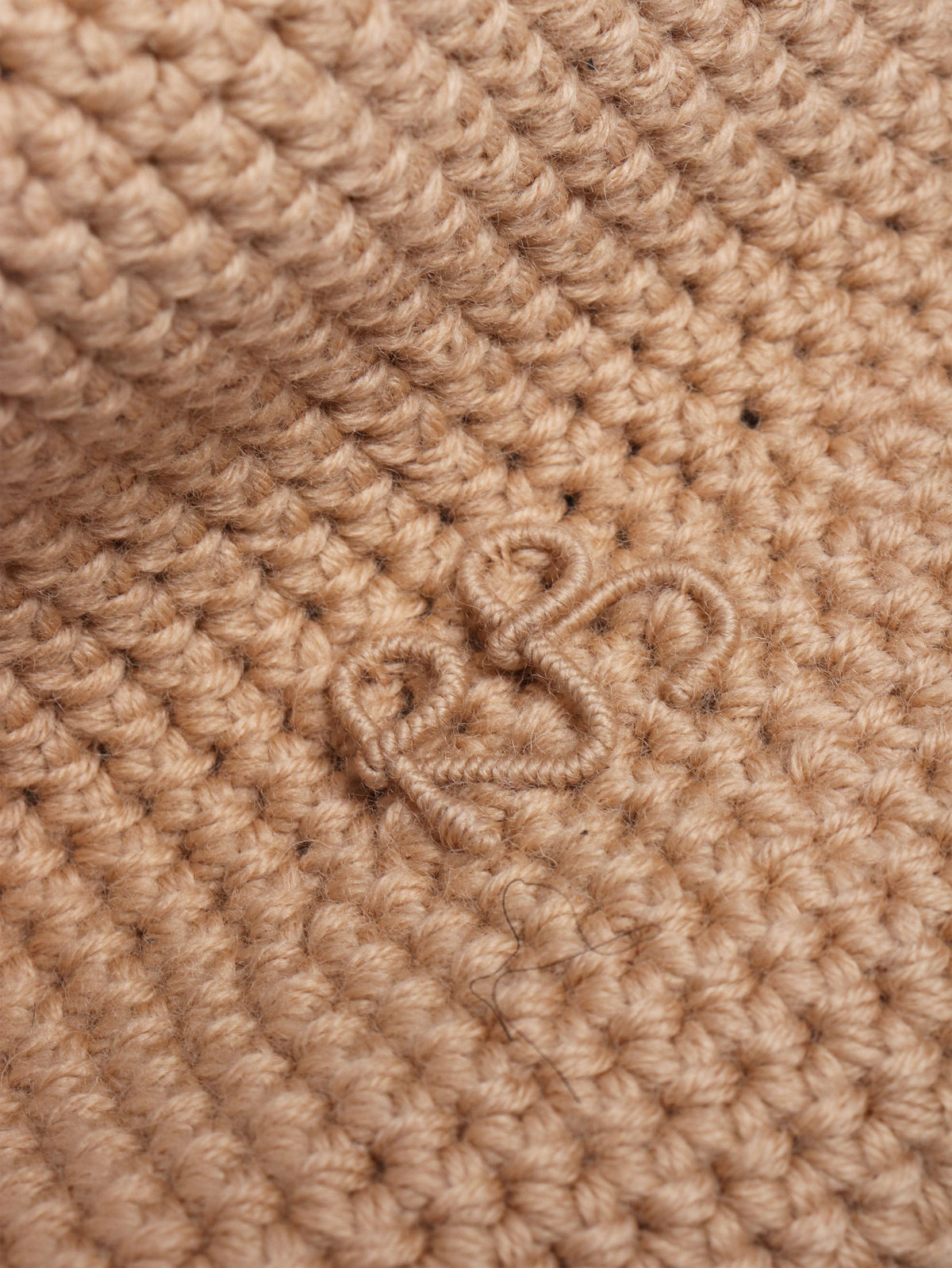 Ruslan Baginskiy beige crochet knit bucket hat - view 4