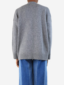 & Daughter Grey wool cardigan - size XS