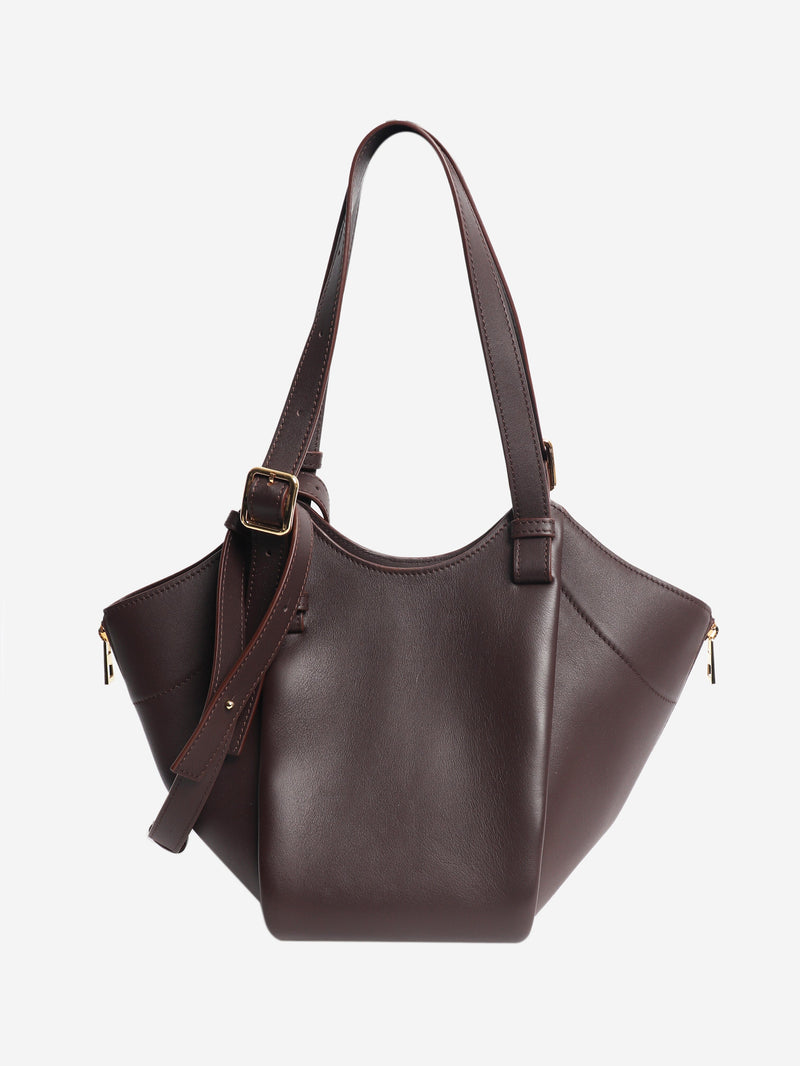 Dark chesnut Hammock flip bag Cross-body bags Loewe 