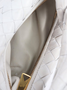 Bottega Veneta White mini Jodie bag