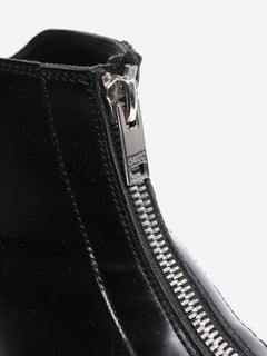 Black ankle chunky boots - size EU 40 (UK 7) Boots Ganni 