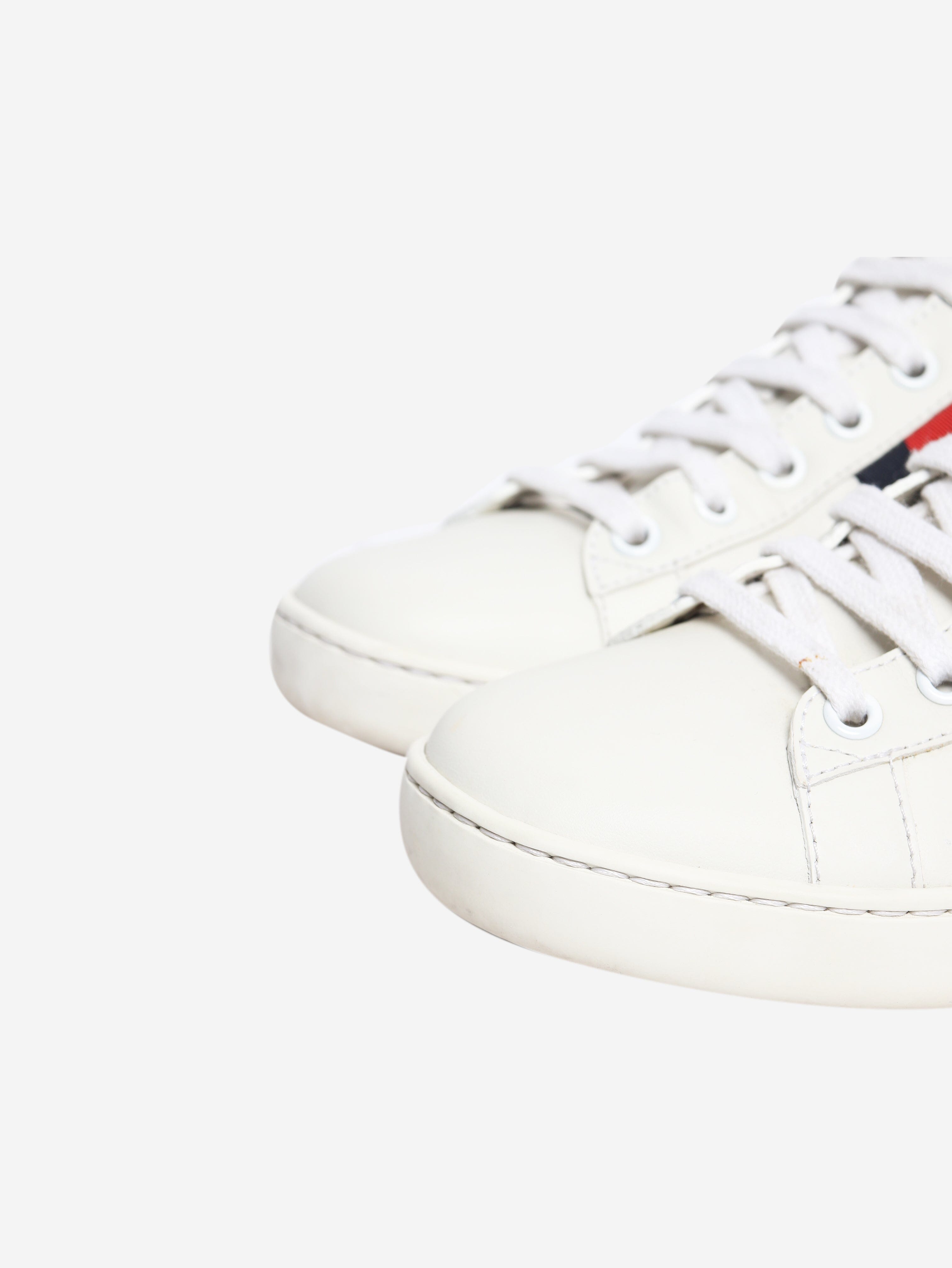 White Ace 'Loved' leather trainers - size EU 38.5 Trainers Gucci 