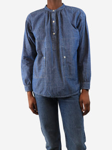 A.P.C. A.P.C. Blue denim shirt - size UK 6