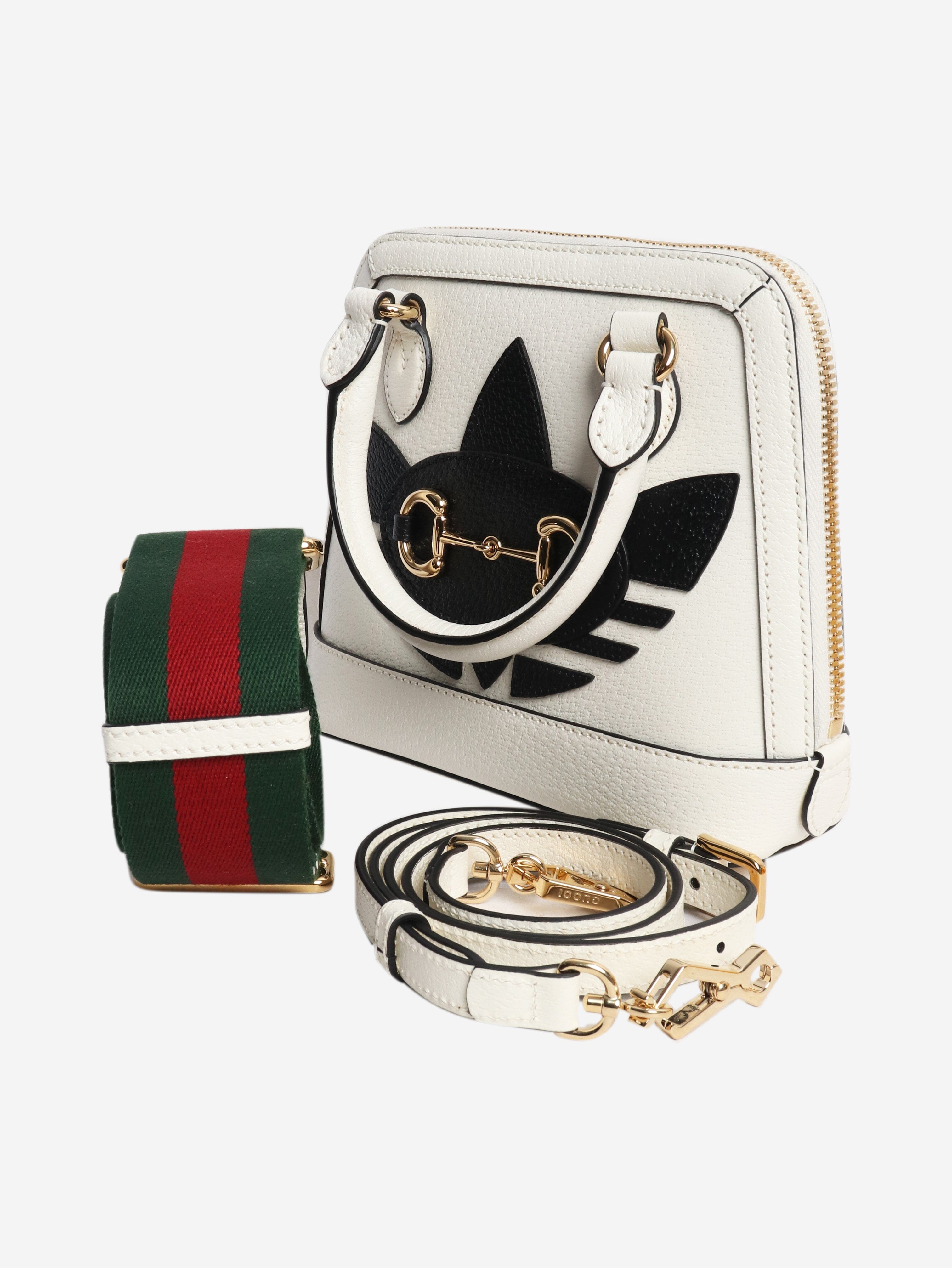 Black and white Horsebit 1955 shoulder bag Shoulder bags Gucci 