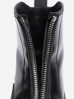 Black ankle chunky boots - size EU 40 (UK 7) Boots Ganni 