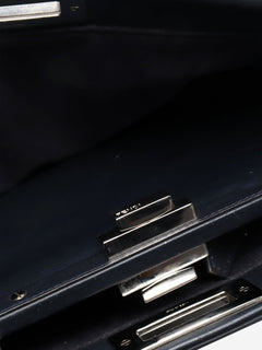 Navy Peekaboo leather 2way bag Shoulder bags Fendi 