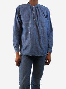 A.P.C. A.P.C. Blue denim shirt - size UK 6