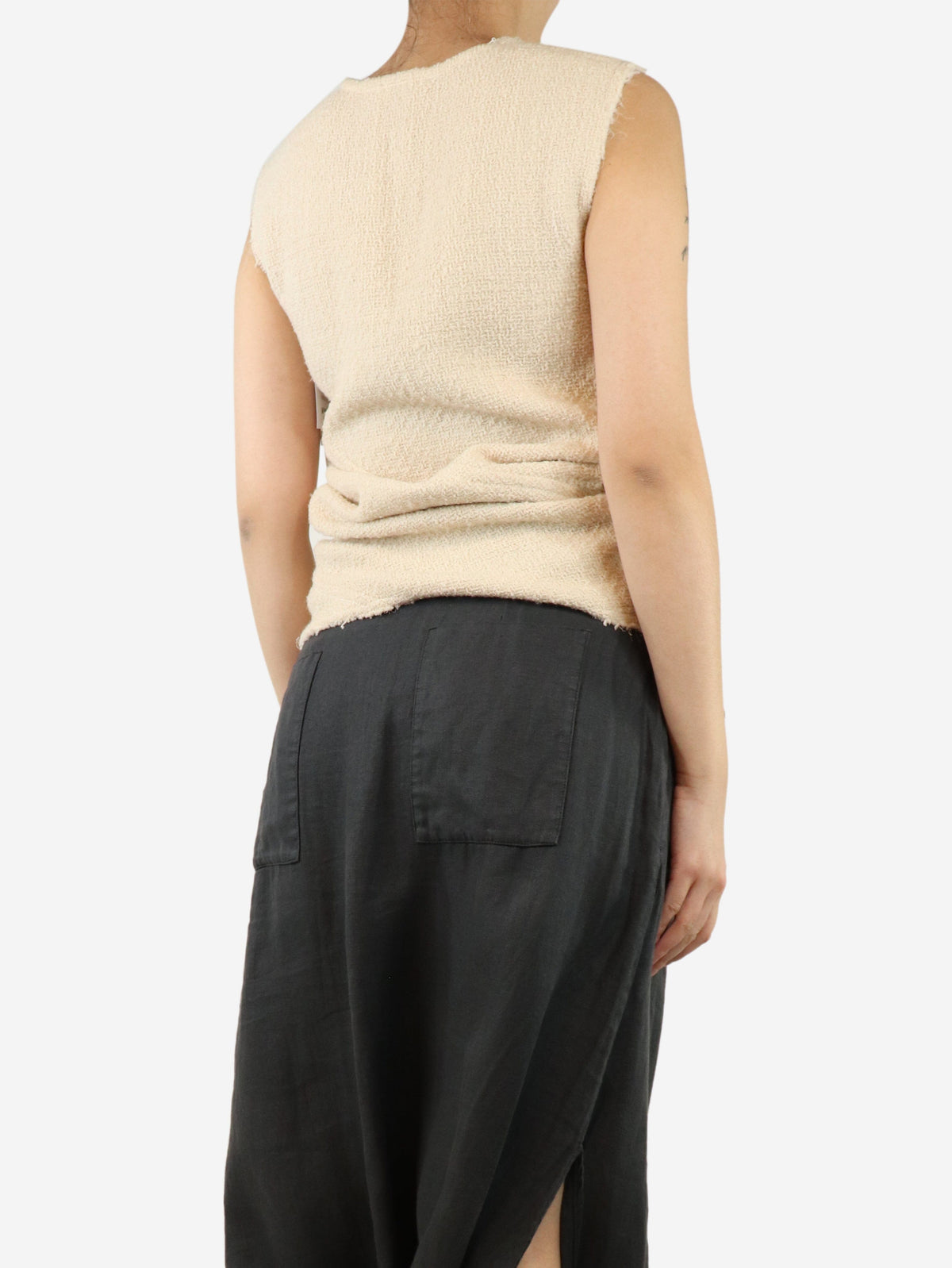 Celine Cream top - size 8 Tops Celine 