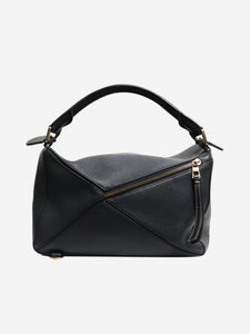 Loewe Dark blue medium Puzzle bag