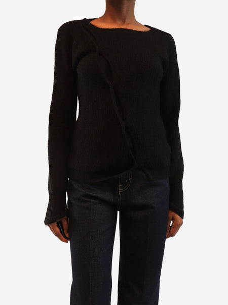 Black off the shoulder jumper - size XS product image