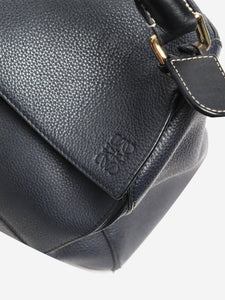 Loewe Dark blue medium Puzzle bag